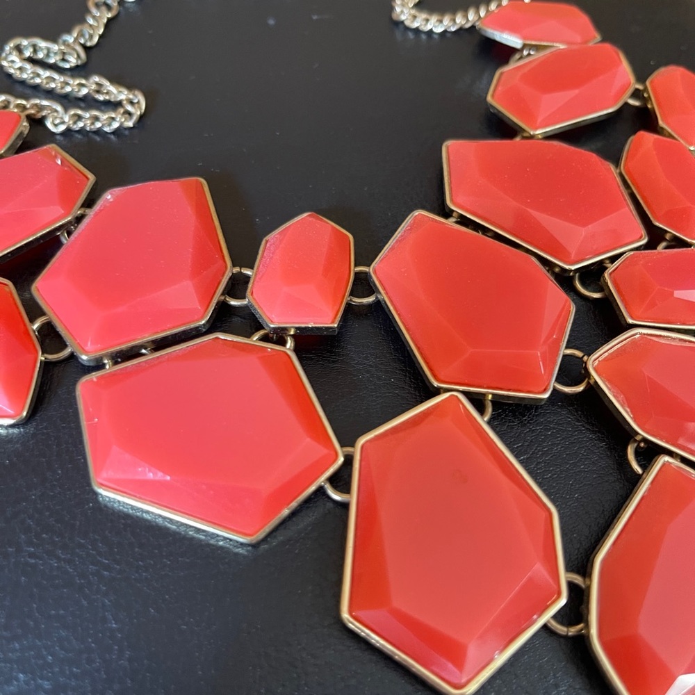 Coral Statement Necklace